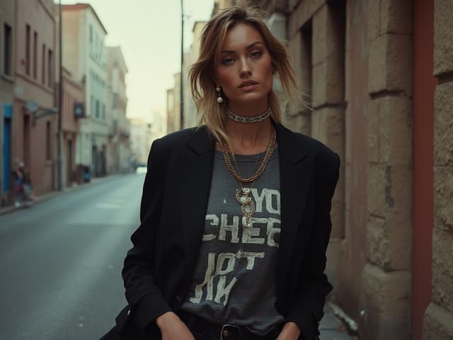 Editorial Magazine Fashion Photography for T-shirts