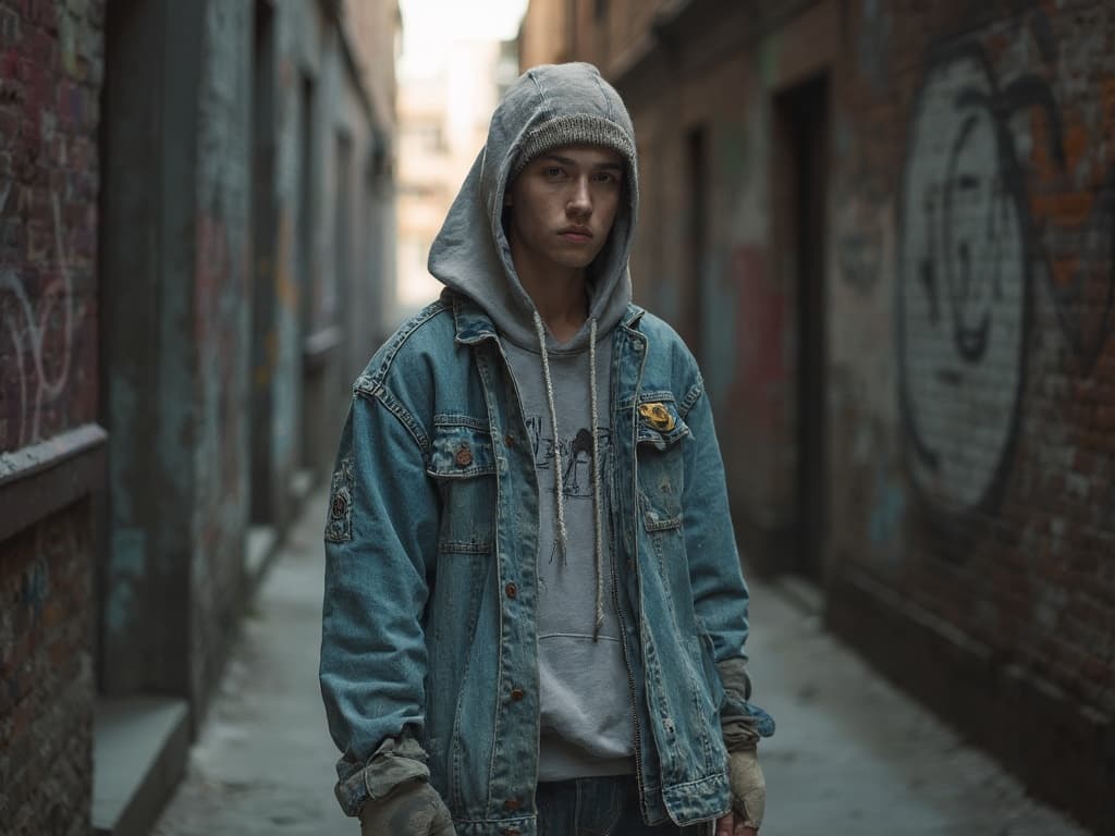 Grunge Fashion Photography example 4