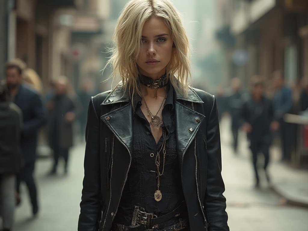 Grunge Fashion Photography for Suits