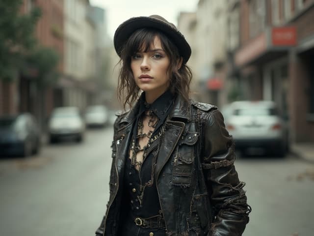 Grunge Fashion Photography for Suits