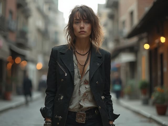 Grunge Fashion Photography for Suits