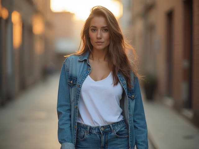 Portrait Fashion Photography for Denim