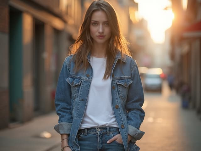 Portrait Fashion Photography for Denim