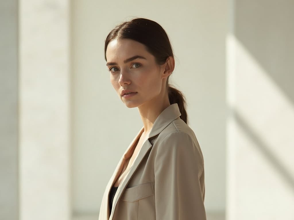 Minimalist Fashion Photography example 5