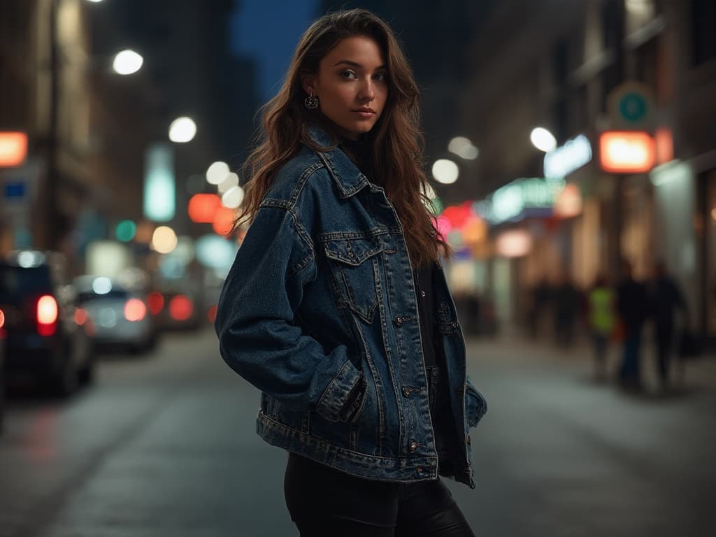 Nighttime Fashion Photography example 4