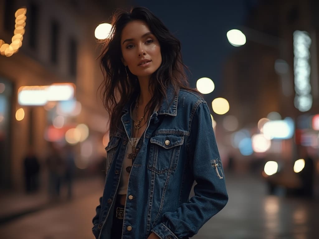 Nighttime Fashion Photography example 5