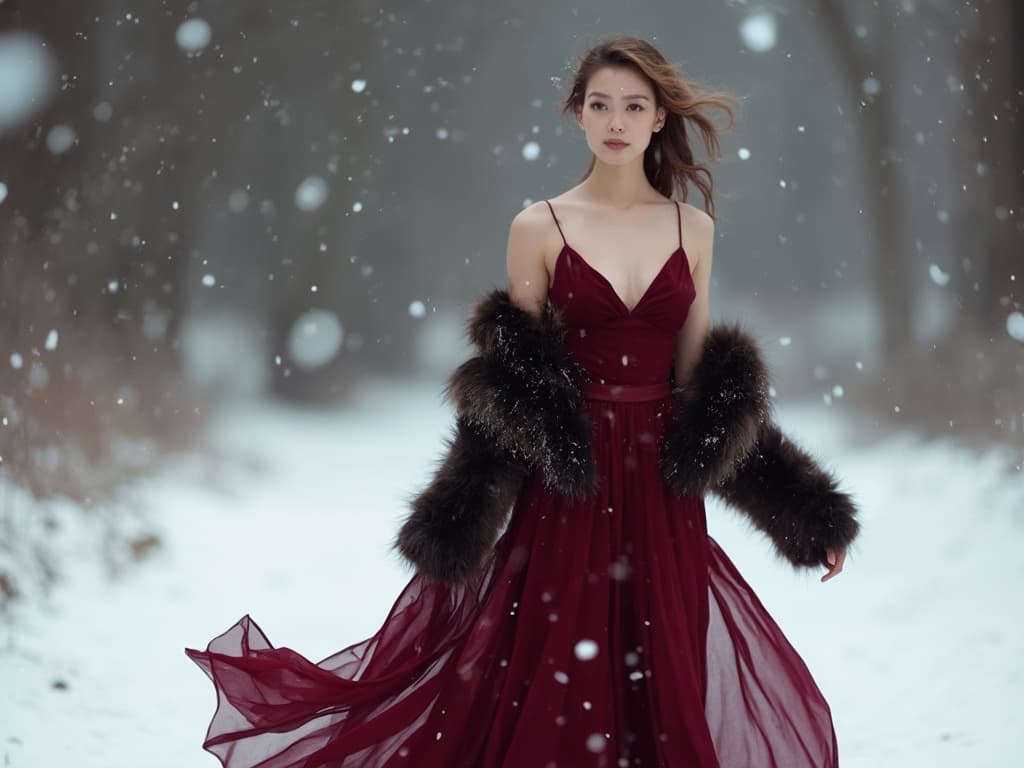 Winter Fashion Photography example 3